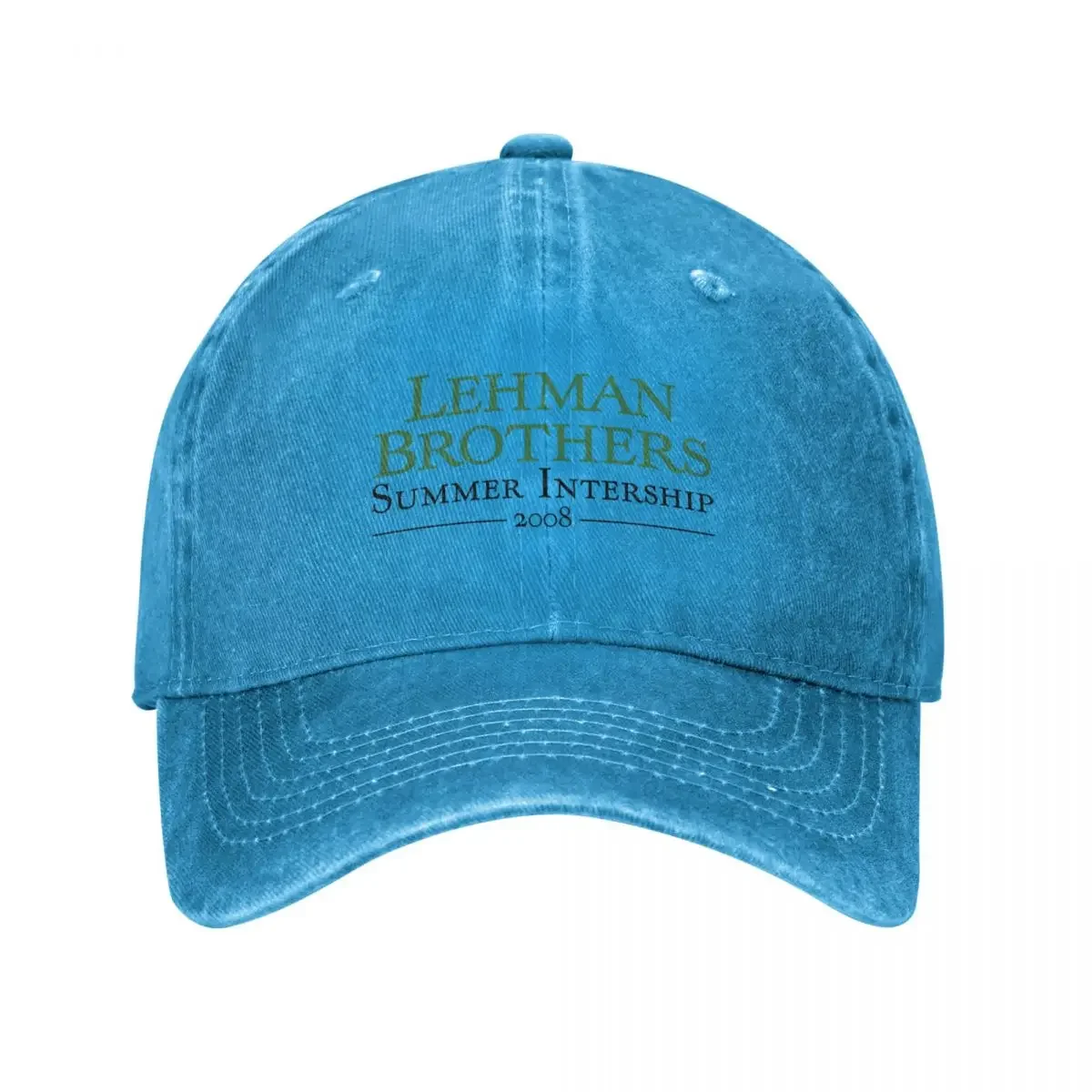 

Lehman Brothers Summer Internship 2008 Condensed Baseball Cap Beach Bag black Golf Cap Sports Cap For Man Women's