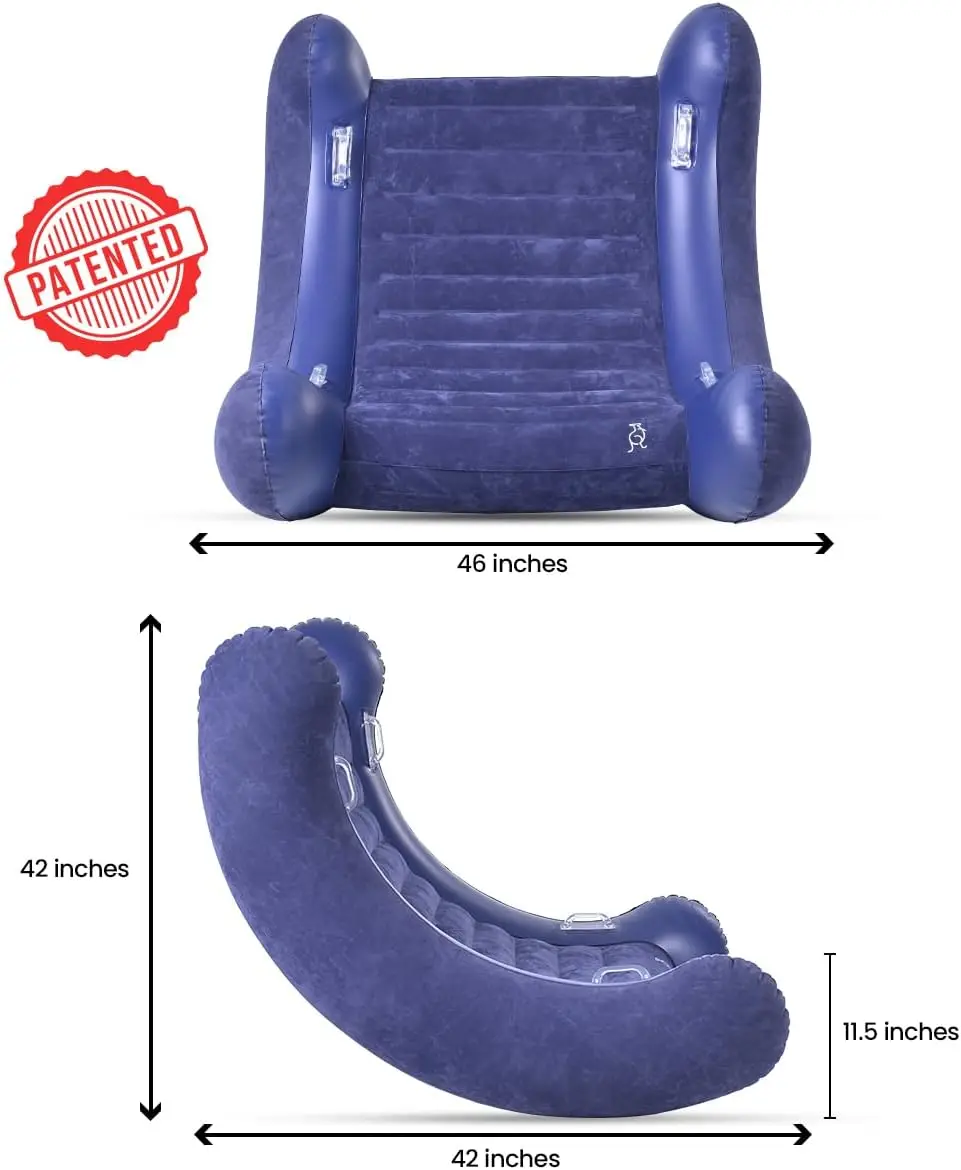 Cloud Rocker Sensory Chair for Kids, Includes Electric Air Pump