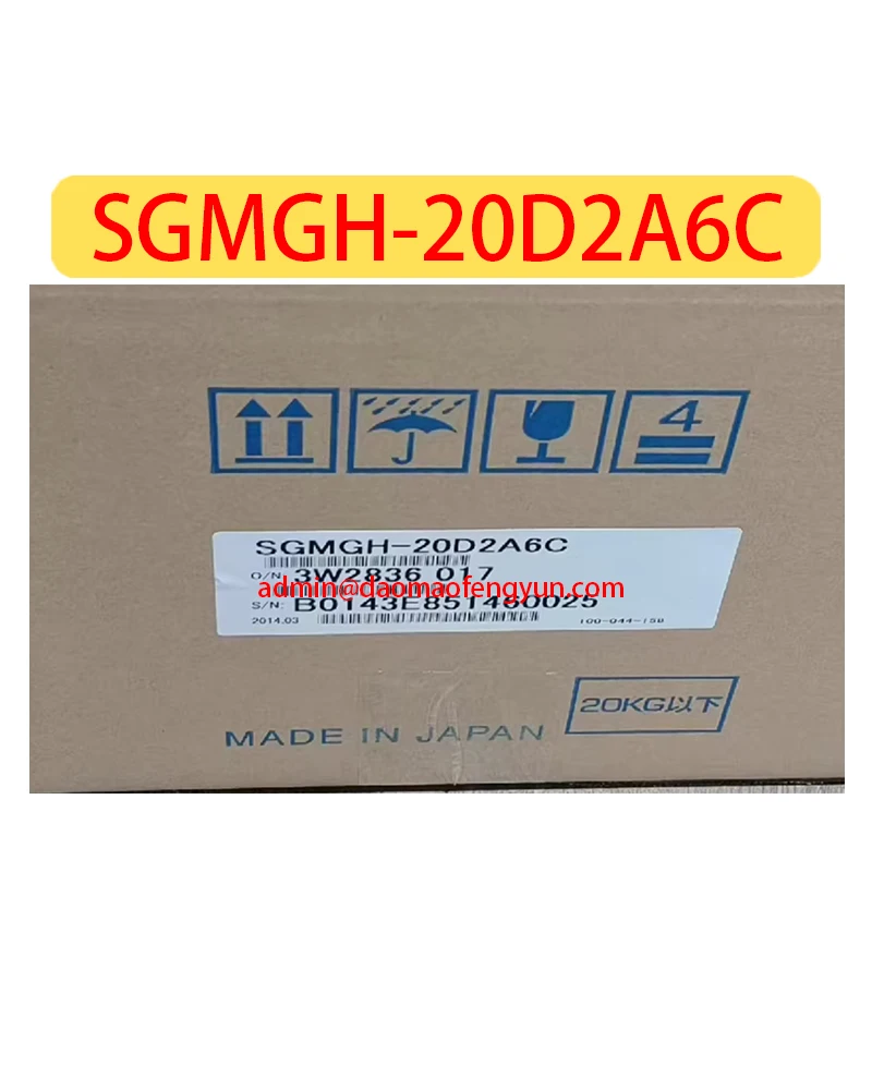 

SGMGH-20D2A6C Brand new Servo Motor SGMGH 20D2A6C，Fast shipping