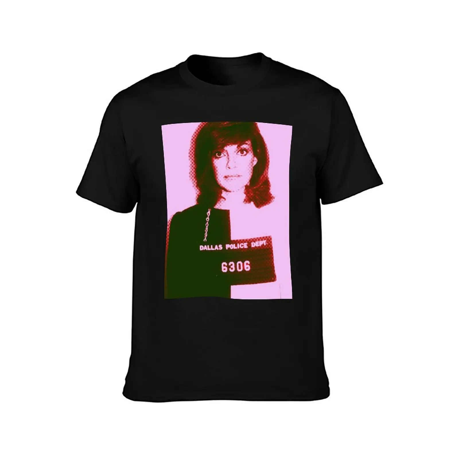 Sue-Ellen Ewing Mug shot T-Shirt Plus Size Gym Sports T-Shirt