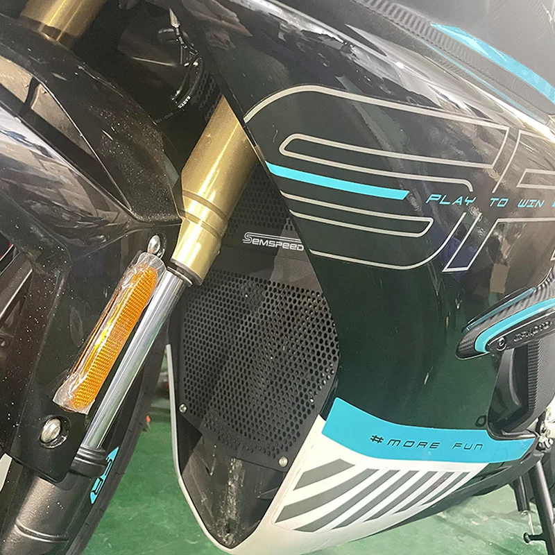 Semspeed لـ CFMOTO CF MOTO 450 SR 2023 2022 2024 المبرد شواء الحرس الحرارة درع مجموعة لملحقات حماية الدراجات النارية #3