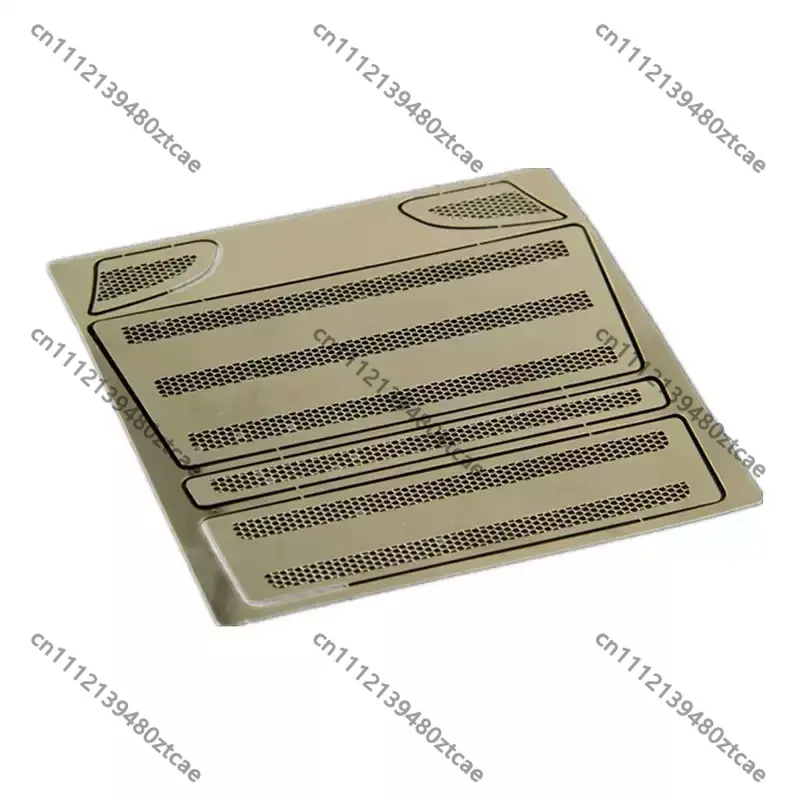 1/14 RC Tractor Truck Front‑Grille Metal Mesh, Cab‑Shell Upgrade Modification Spare‑Part, Fit for R470 R620 Scale Model Cab