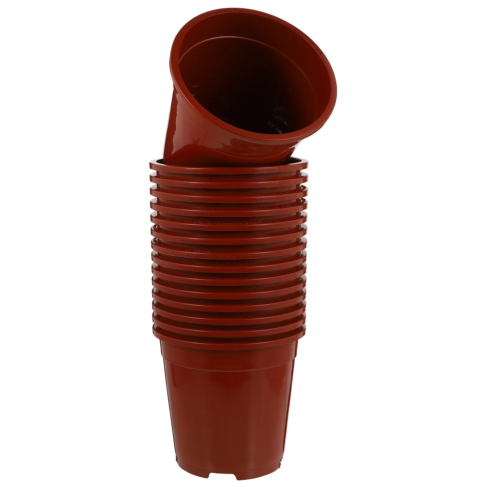 15pcs-root-control-flower-pots-sturdy-resin-hollow-bottom-garden-nursery-plastic-planter-for-flowers-herbs-balcony