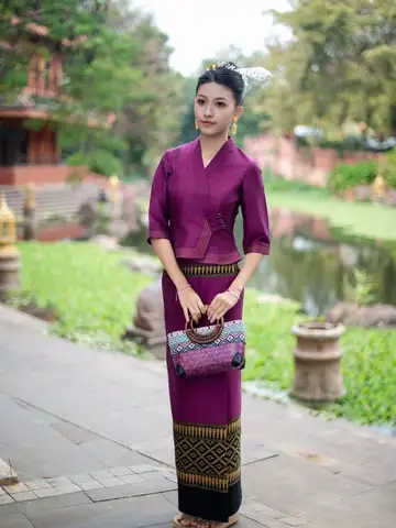 Myanmar dress design catalog-AliExpress