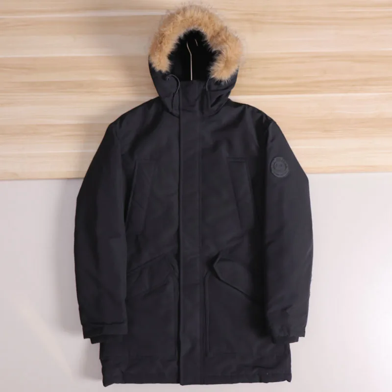 

Мужская уличная парка Thiened Heavy Du, ветрозащитное водостойкое хлопковое пальто Jaet, модное городское пальто с капюшоном