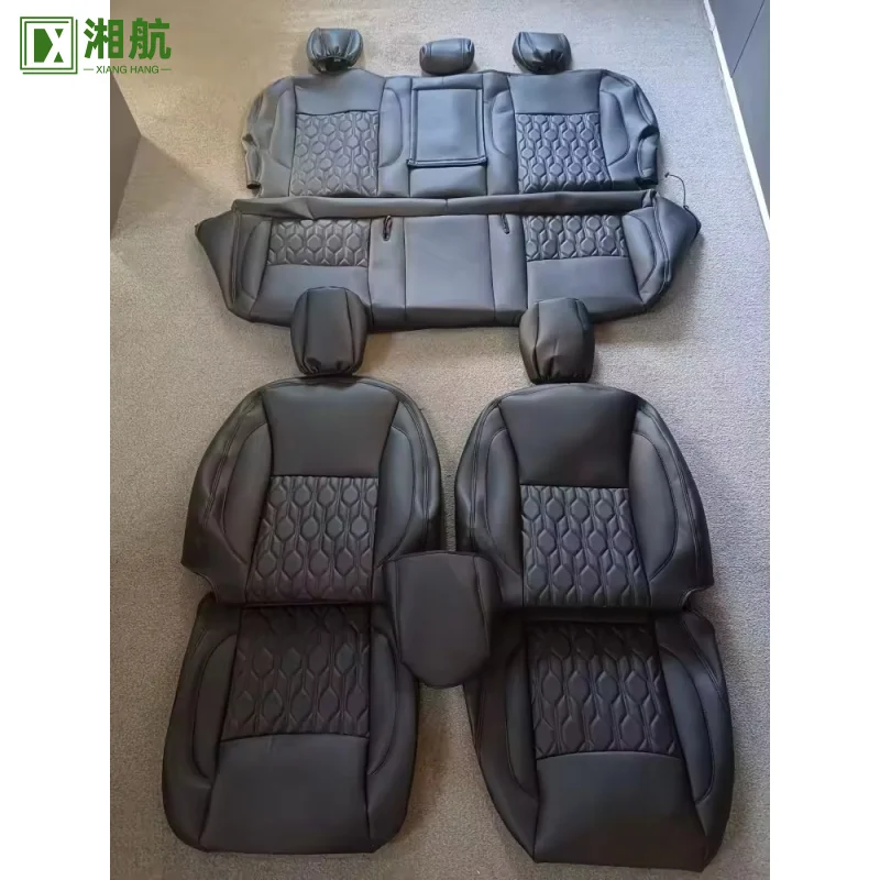 

Подходит для интерьера Land Cruiser, роскошные кожаные автомобильные чехлы, 100% протестированная защита для автомобильных сидений