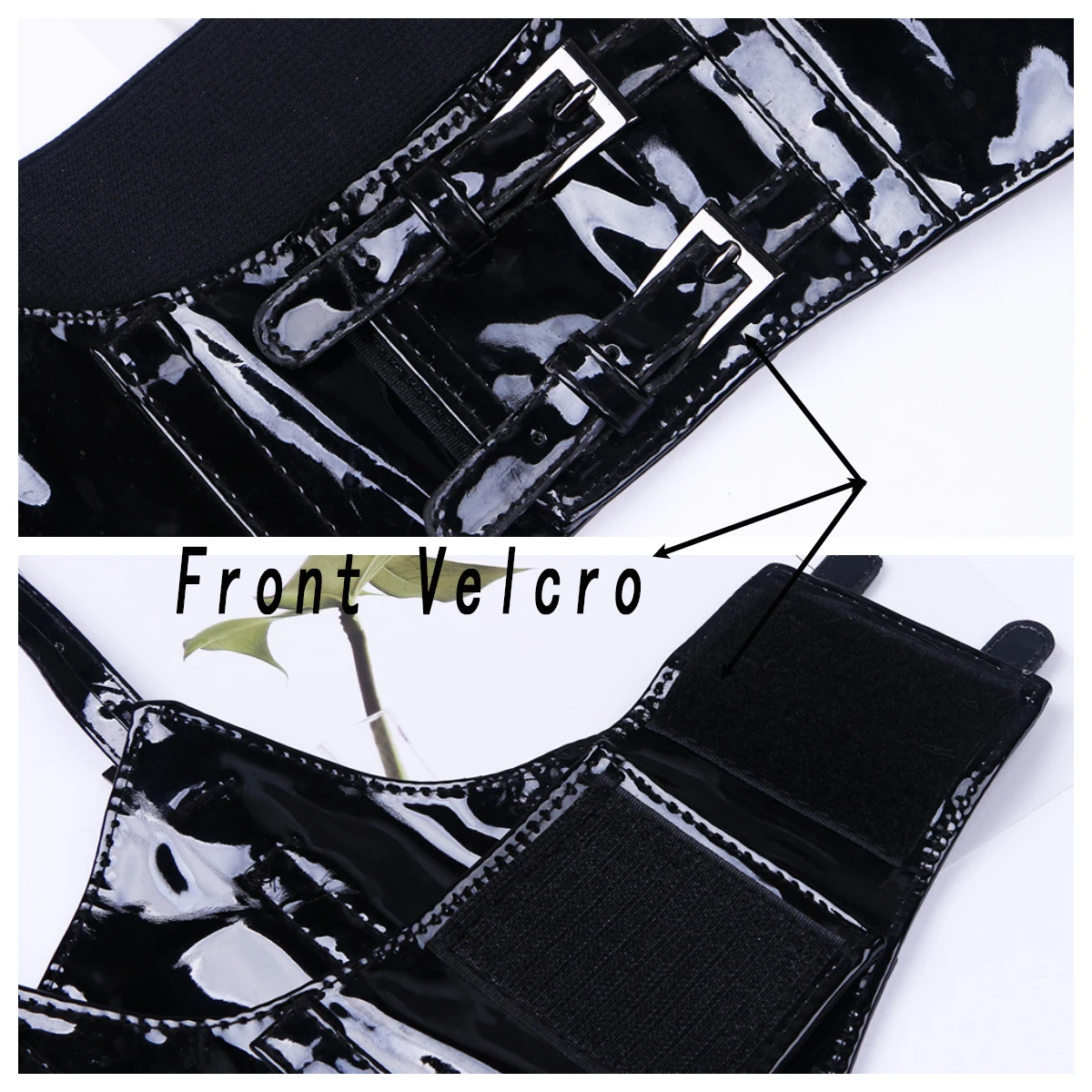 متعددة الألوان كبيرة الحجم الإناث الخصر مشد تحت الصدر القوطية تسخير حزام المطاط حزام مطاط Cummerbund للنساء سيدة