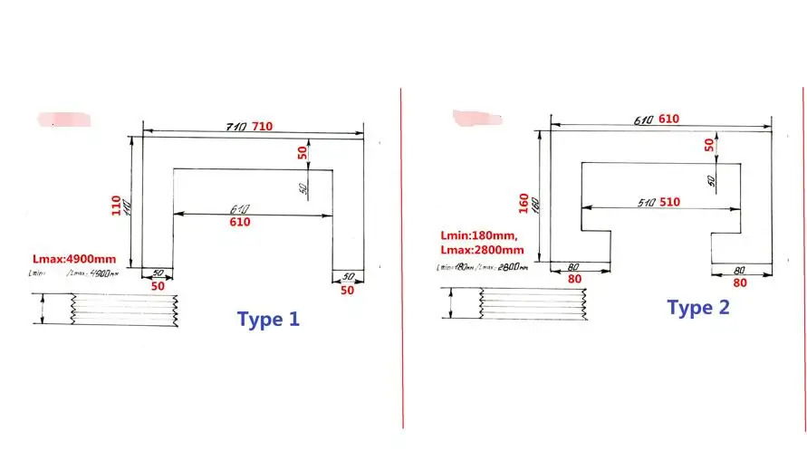 

each 5pcs customized can open Protective Cover Rail Telescopic Shield Machine guard Dust Cover