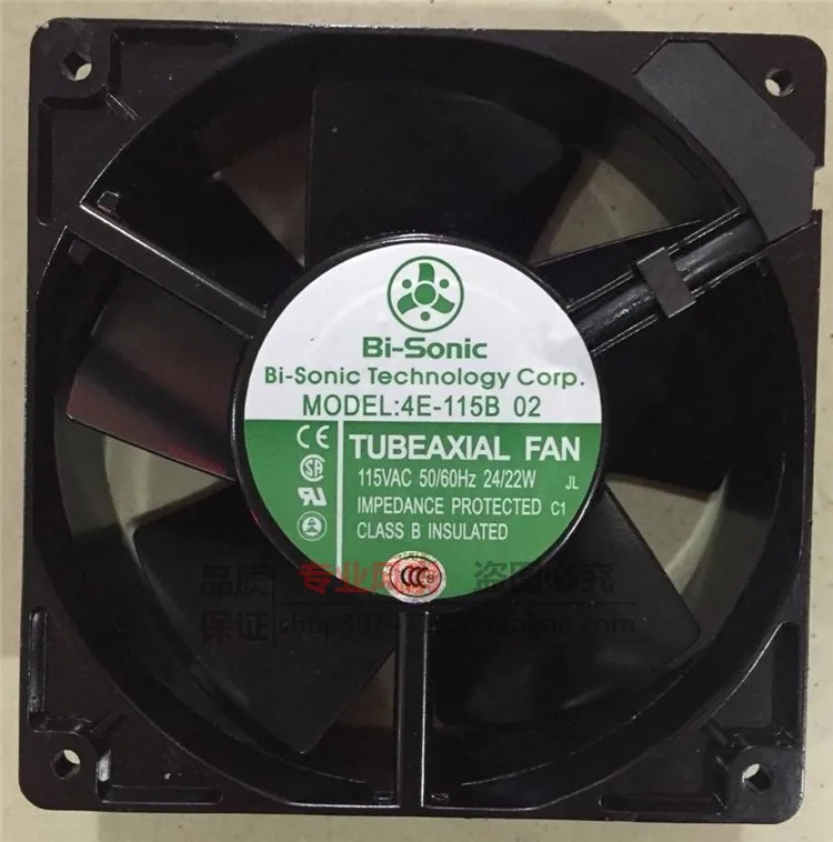 4E-115B New Taiwan bi-Sonic 12038 AC 115V Heat resistant cooling fan fan radiator