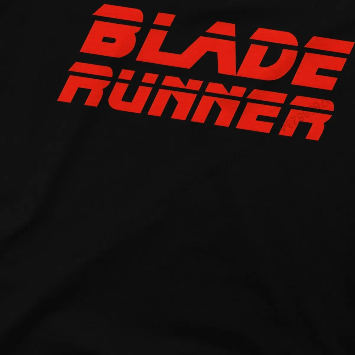 تي شيرت قطني برقبة دائرية للرجال ، عنوان عداء النصل ، ملابس صيفية