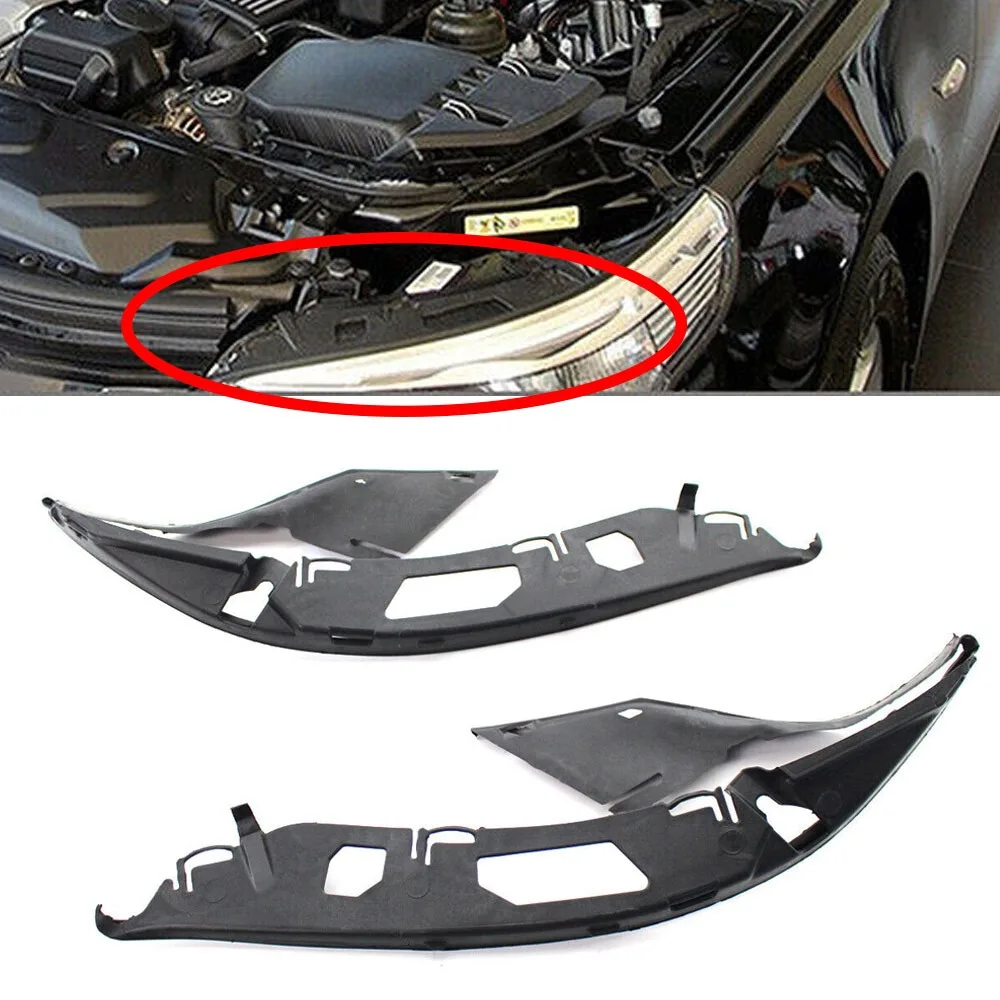 

Car Headlight Lens Gasket Shell Cover Rubber Seal Left Right Side For BMW 5 Series E60 2004 - 2010 163126934511 63126934512