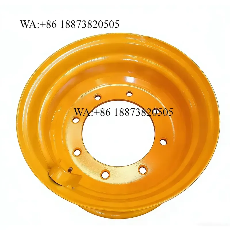 for Skid Steer Loaders 16.5 Inch Steel Wheel Rims 16.5x9.75 9.75x16.5 12-16.5 Heavy Duty Replacement Parts