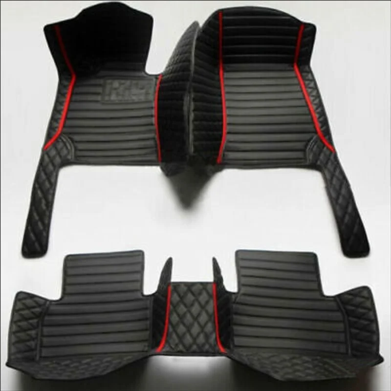 Custom For Dodge Challenger RT neon SXT Car Floor Mats All Interior Accessories Auto Carpets Rugs Foot Pads 2000-2016-2023-2024