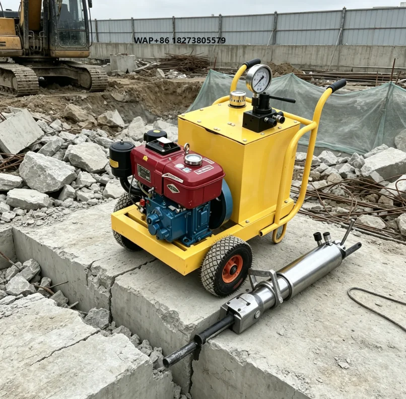 Block Clear YG-250 Splitter Roadside Fallen Boulder Cleaning Rock Splitter