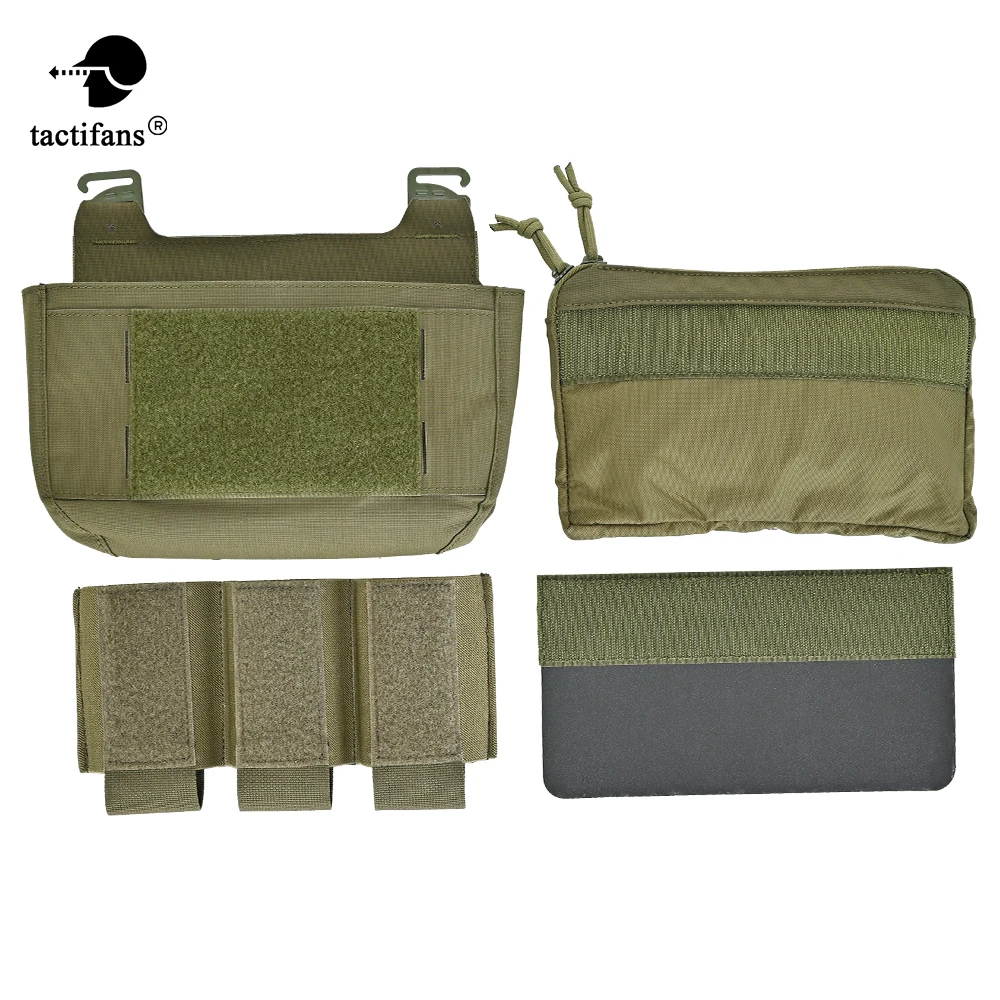 DOPE Front Flap Triple Magazine Insert Kangroo Pouch Double Stack Abdominal Fanny Pack FCPC V5 FCSK Plate Carrier Hunting Vest