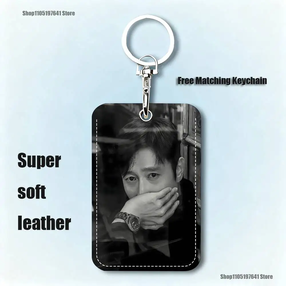 พวงกุญแจการ์ตูน B-Byung H-Hun Lee สไตล์อนิเมะ แฟชั่น จี้ห้อยกระเป๋า ใส่บัตรประจำตัว บัตรผ่านประตู บัตรรถบัส น่ารัก สำหรับผู้ใหญ่