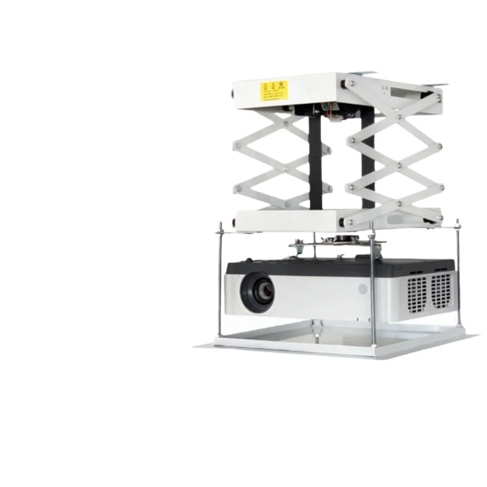 Embedded projector linkage lifting electric hanger intelligent remote control automatic telescopic bracket projector Epson