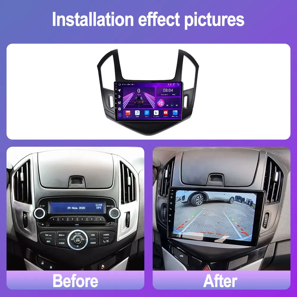 Android 14 Car Radio For Chevrolet Cruze 2012-2015 9