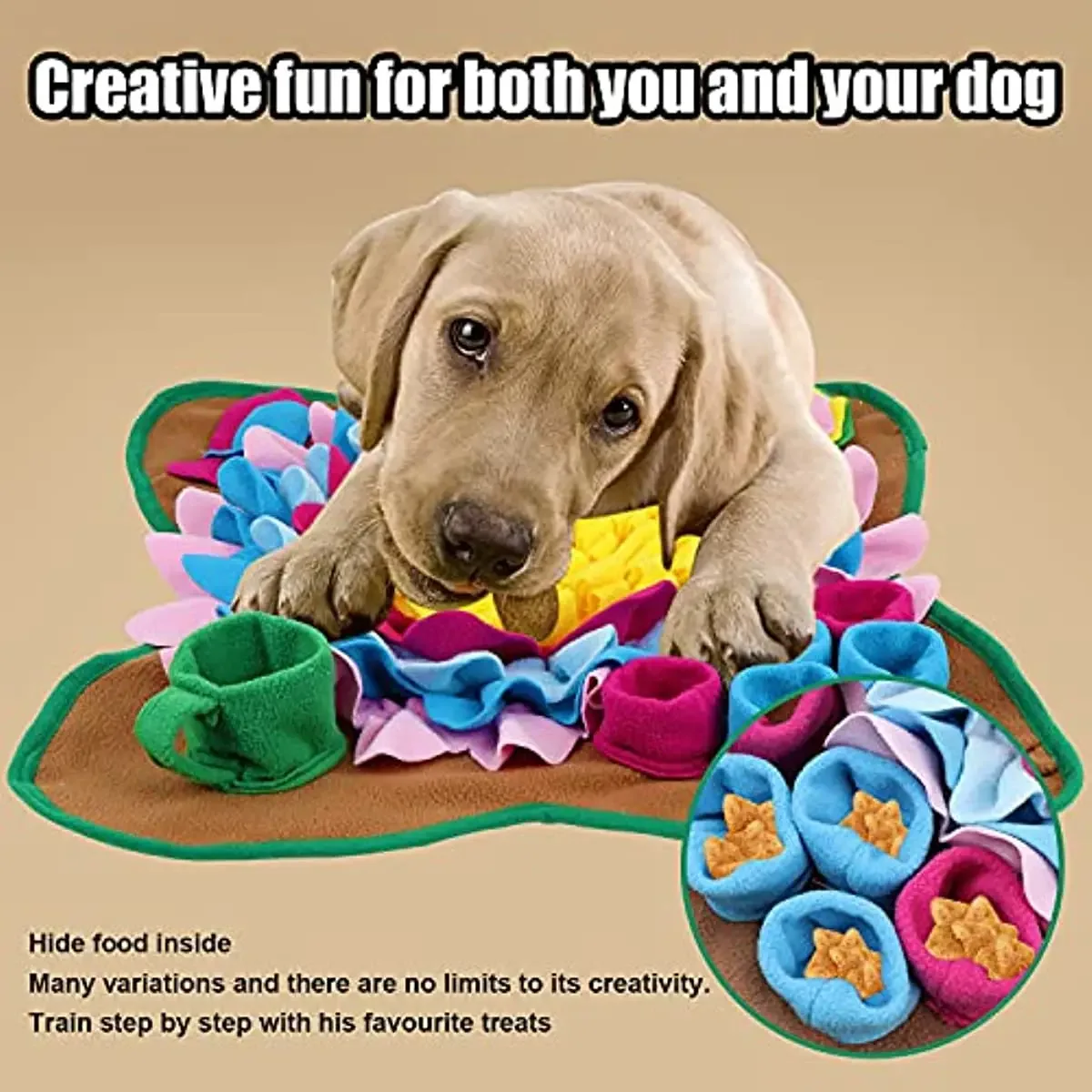

Pet Dogs Snuffle Mat Pet Leak Food Anti Choking Mat Cat Dog Training Blanket Nose Work Toy Pet Slowing Feeding Intelligence Mat
