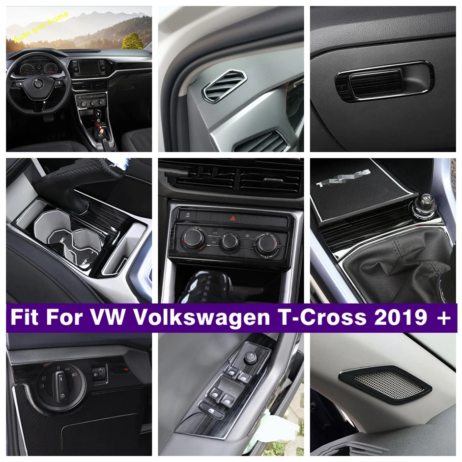 

Dashboard / Pillar A / Gear Shift Box / Air Condition Outlet / Window Lift Switch Cover Trim For VW T-Cross T Cross 2019 - 2023