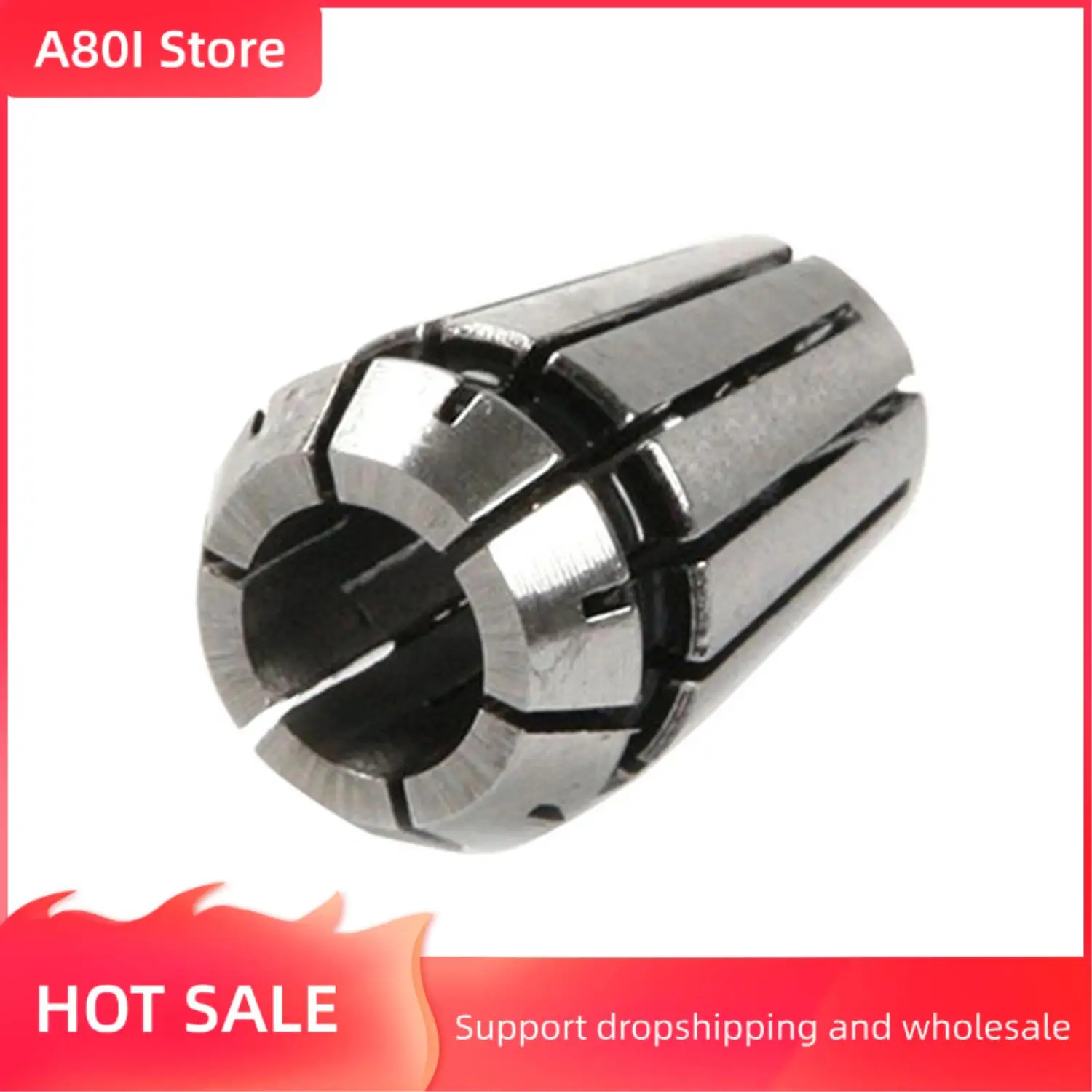 

A80I 2 Set ER11 Collet Chuck Motor Shaft Extension Rod Spindle Collet Lathe Tools Holder Inner 8MM