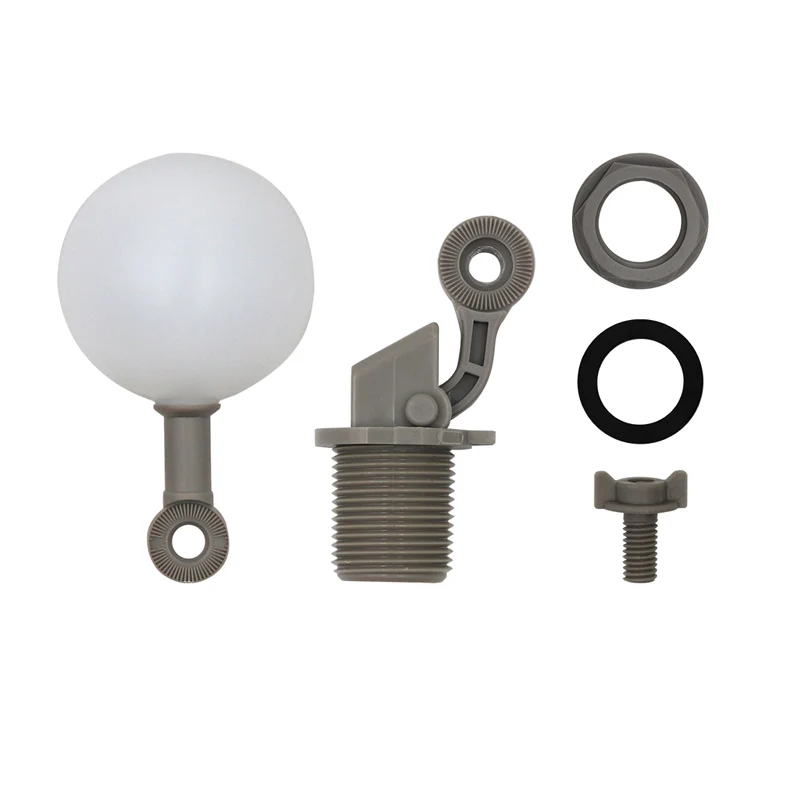1PCS Float Ball Ventil 1/2 "of 3/4" Kunststoff Einstellbare Wasser Float Ball Ventil für Wasser Turm Wasser tank Vieh Wasser Trinker – Detail 3