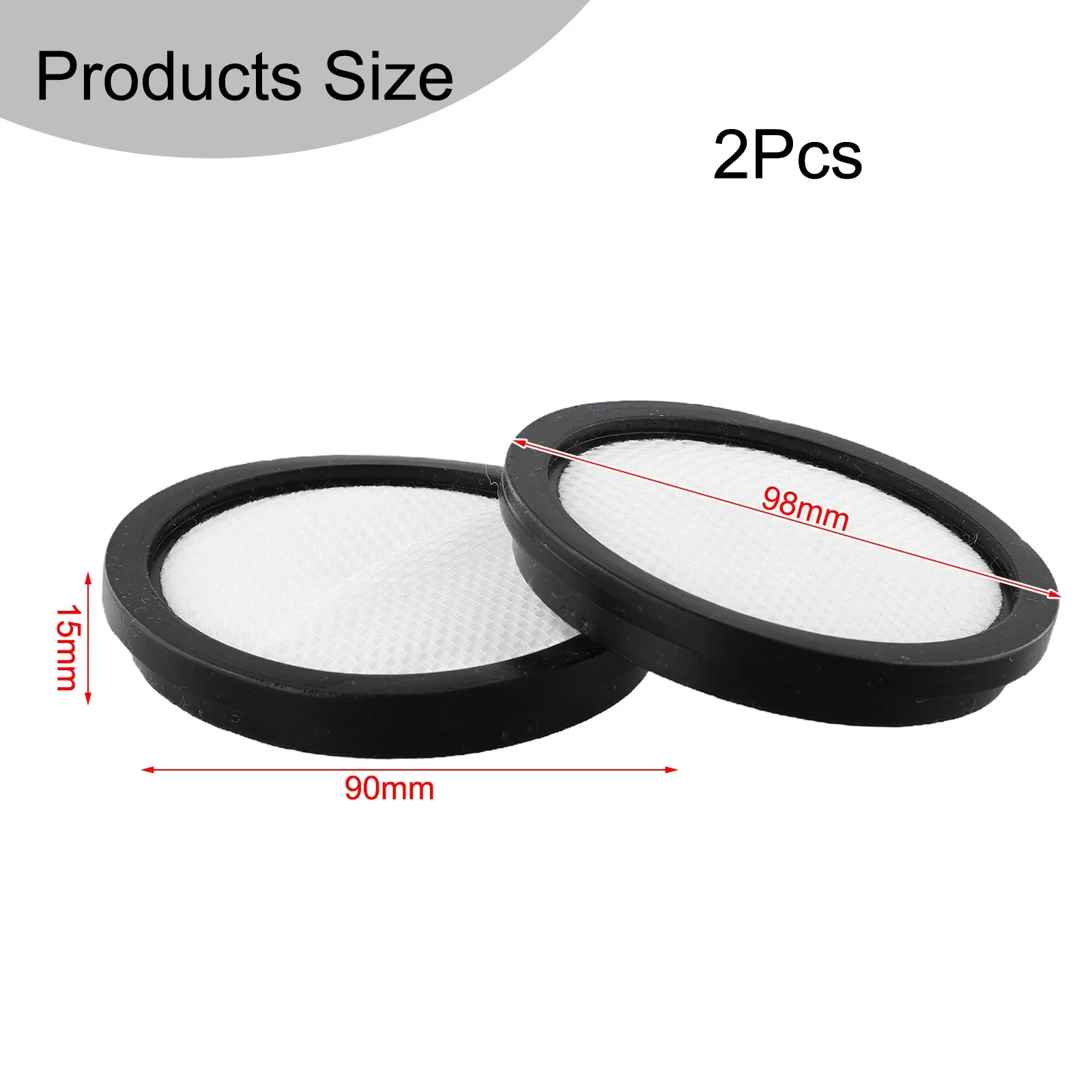 100% Brand New Filters Filter +Filter 2pc Filter Fine Dust Filter Screen Filters For Starwind SCH1310 Handheld Vacuum Cleaner