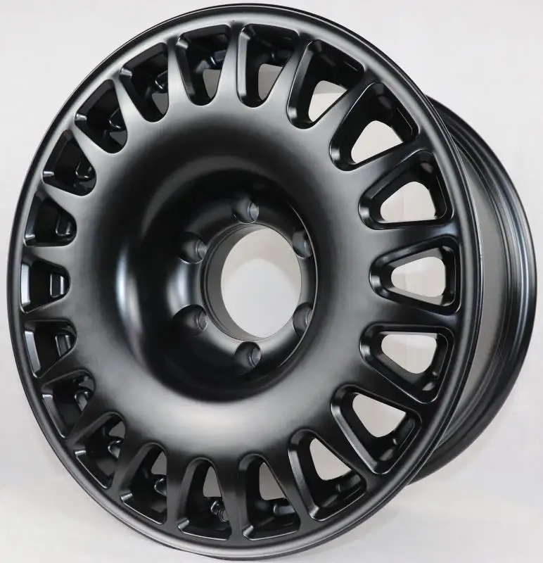 17 Inch Off Road Vehicle Modify Hub Wheels Aluminum White Black