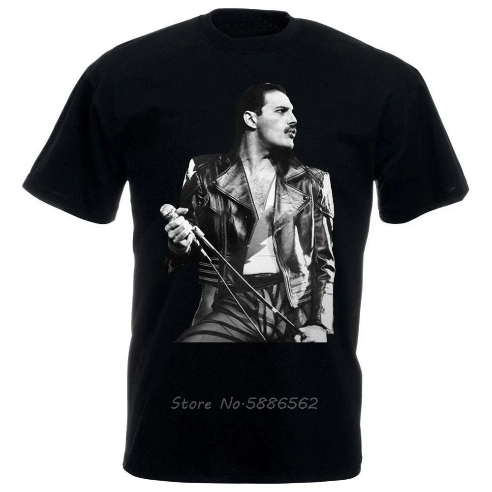 

T Shirts Men Cotton O-neck Tshirt Hip Hop Tees Tops New Freddie Mercury British Rock Legend graphic t shirts harajuku clothing