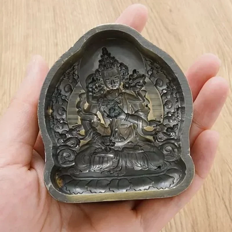 Buddhism Puba Vajra Hand Making Molds,Bronze Buddha Molds Religious Rub Rub Soil Tools,DIY Mold Tibetan Buddhist Items Crafts