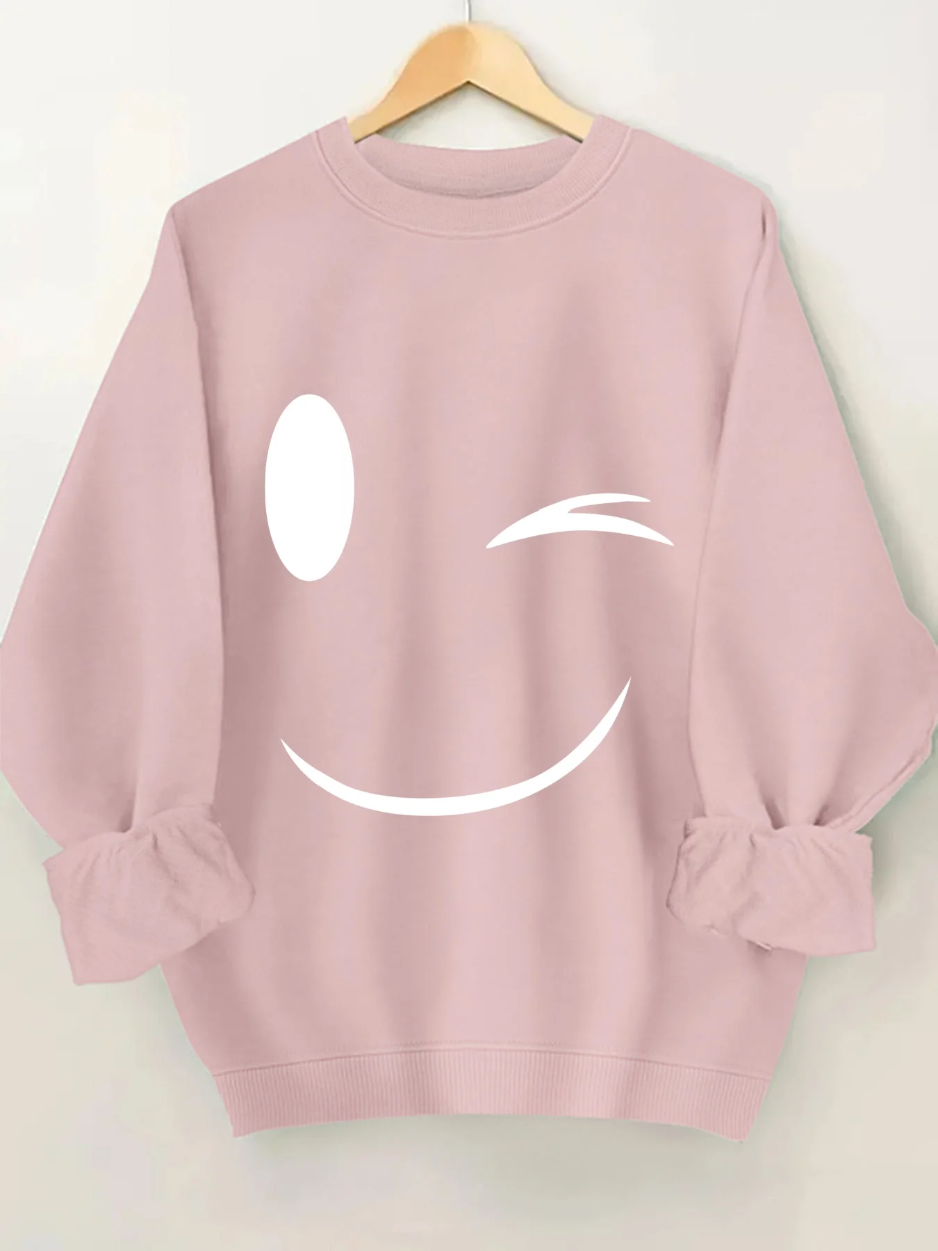 

Модная женская толстовка с круглым вырезом и геометрическим принтом, стильный пуловер с круглым вырезом с принтом, повседневная уличная одежда