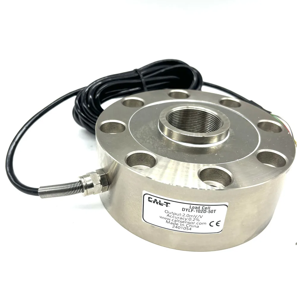 

CALT Spoke Compression Load Cell 50T TonS LCLF-B02 DYLF-102-1t for platform scale weight sensor wheel spoke type loadcell