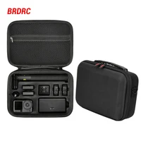 BRDRC Estuche de transporte para DJI OSMO Action 6 Accesorios Estuche de almacenamiento protector Cámara Bolsa de viaje portátil Grande
