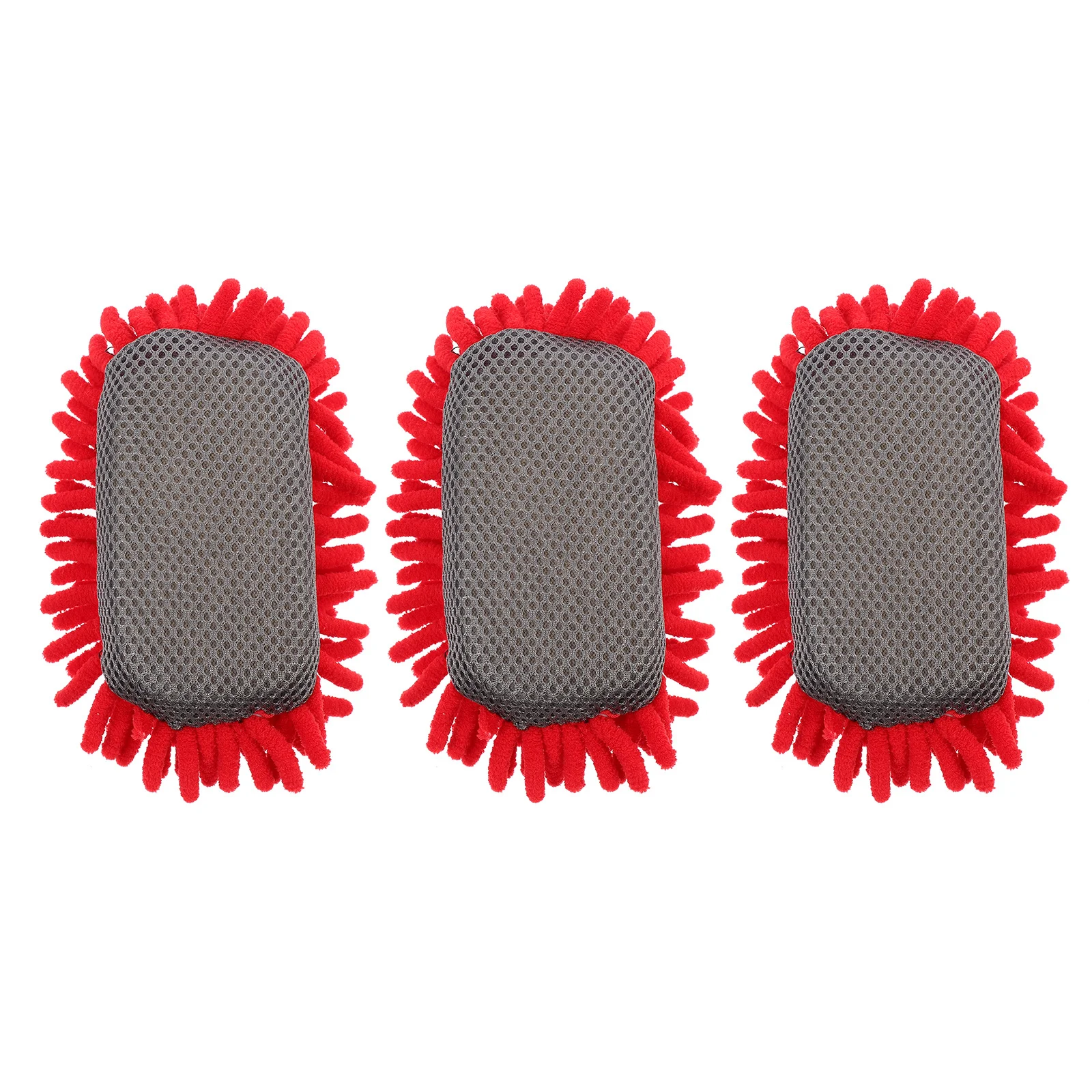 Borrador de pizarra negro, práctico y confiable para oficina, hogar, escuela, limpiador de pizarra, plumero lavable y portátil, 3 uds.