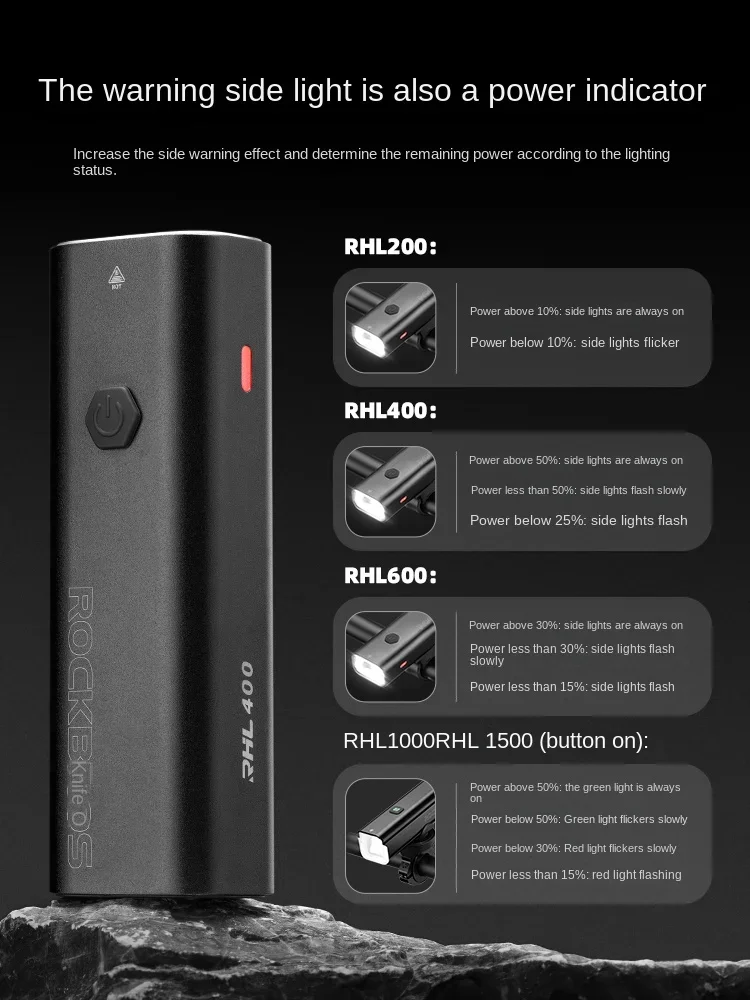

Bicycle Tail Light Mountain Road Bicycle Night Riding Brake Light Warning Light Intelligent Sensing Riding Equipment