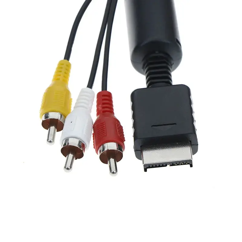 AV Audio Video Cable Cord Wire For Ps2 Ps3 Play Station Console System