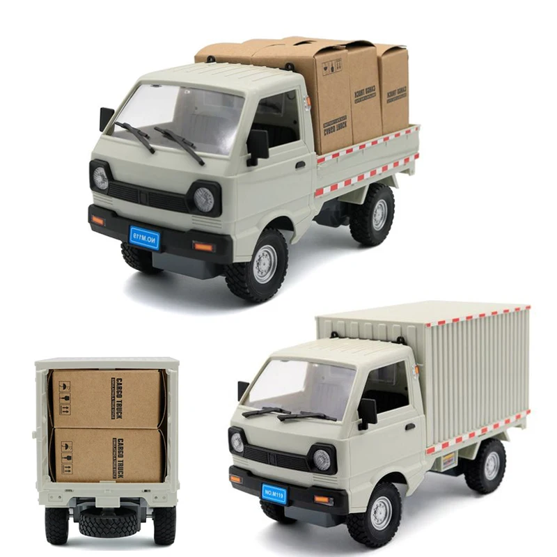 Children\'s Inertia Truck Toy Car 1:16 Simulation Light Haul Cargo Car Model Creative Toys Gifts For Kids