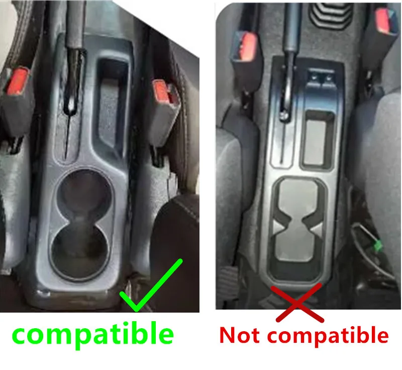 Für Suzuki Jimny Armlehnenbox Suzuki Jimny JB23 JB43 Auto-Armlehne 1998-2018 Doppelschichtige Aufbewahrungsbox Getränkehalter Auto-Zubehör – Detail 2