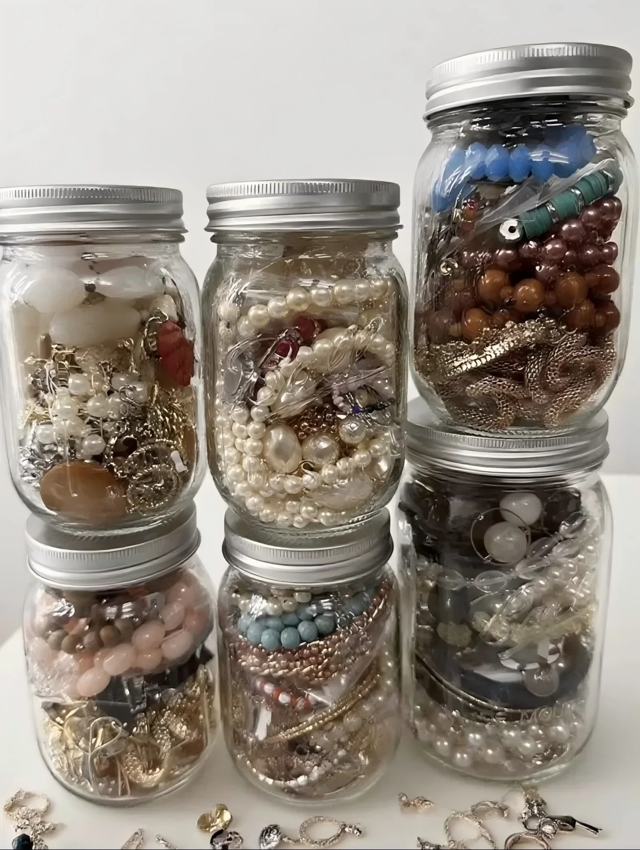 

highly popular brand new jewelry blind box jar mixed blind box lucky bag necklace earrings bracelet random