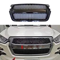 NEW For DMAX Racing Grill For D MAX D-MAX 2021 Front Grills Mesh Bumper Mesh Cover Grills Radiator Grille Front Center Grilles