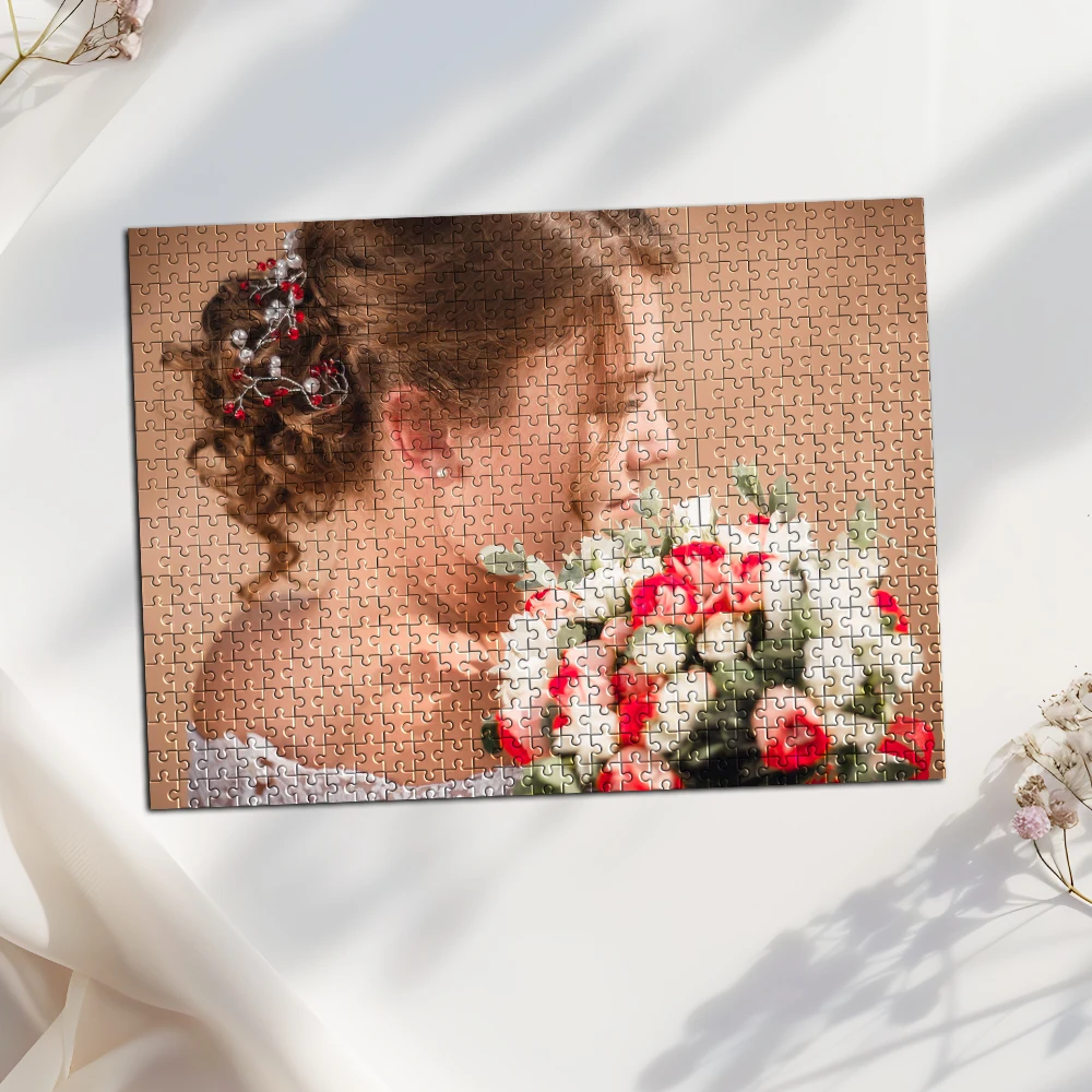 35/300/500/1000pcs Personalized Custom Photo Selfie Puzzle Handmade Gifts Toys Personalized Jigsaw Puzzles Handmade Gifts
