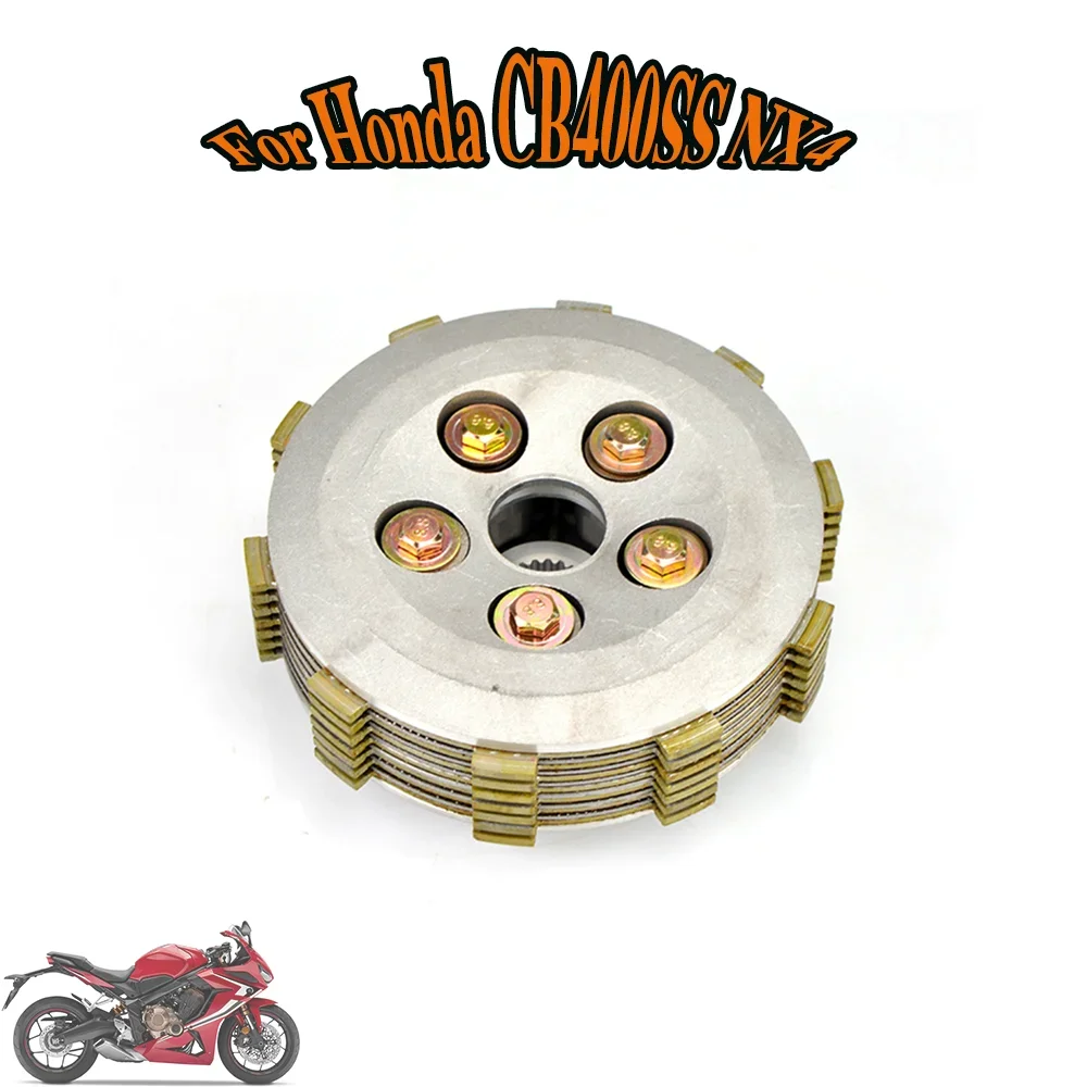 

7 шт. фрикционные диски сцепления для Honda CB400SS NX4 Falcon 02-08 XR400 XR400M XR400SM SHADOW VT600C аксессуары фрикционные диски
