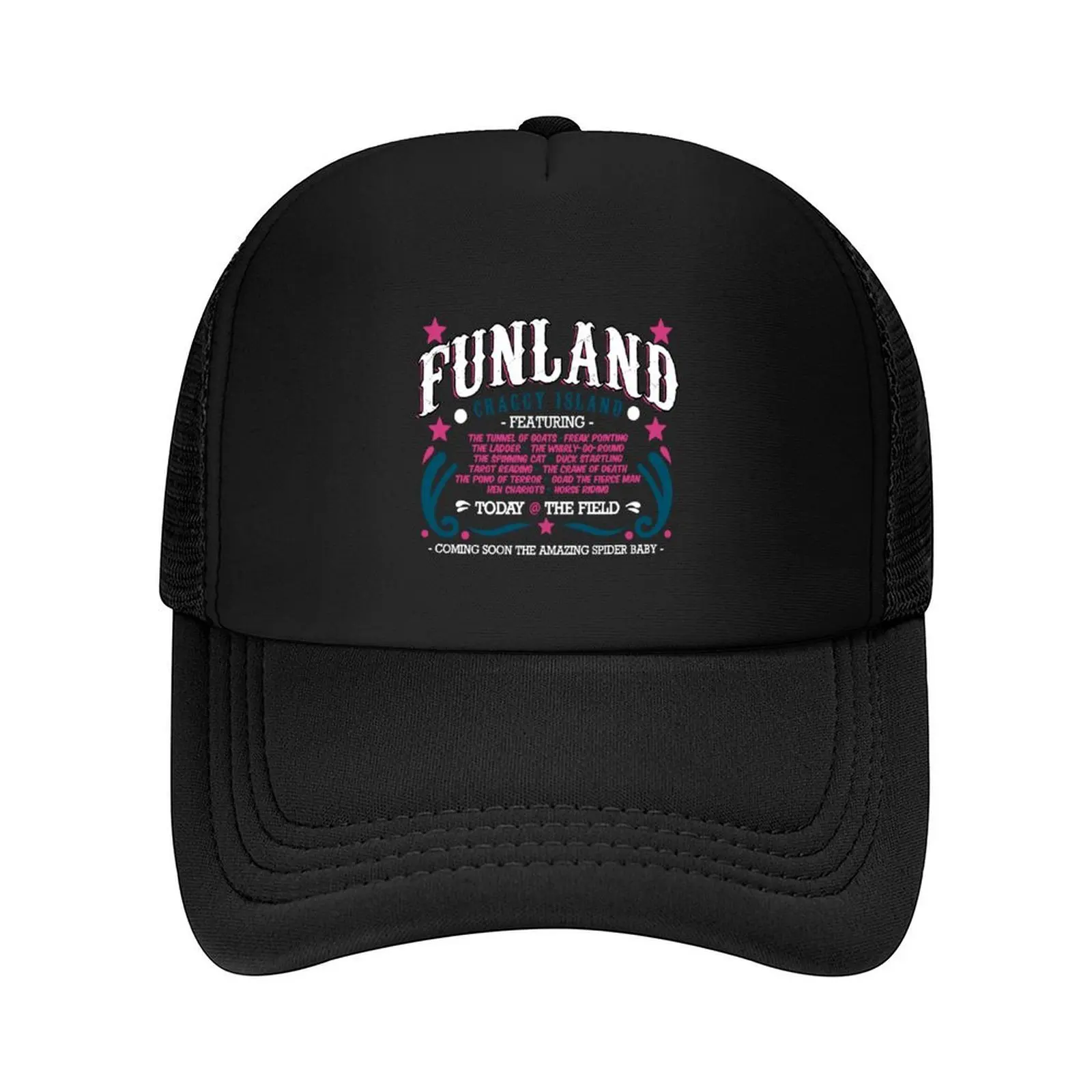

Funland - The Field - Craggy Island Baseball Cap Unique hats black Hat Man Luxury Rave Mens Women's