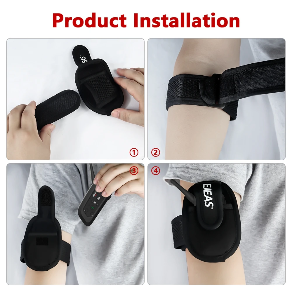 EJEAS V6C PRO Referee Intercom Headset Motorcycle Bluetooth Helmet Headset Intercom Waterproof BT5.0 Intercomunicador Interfones