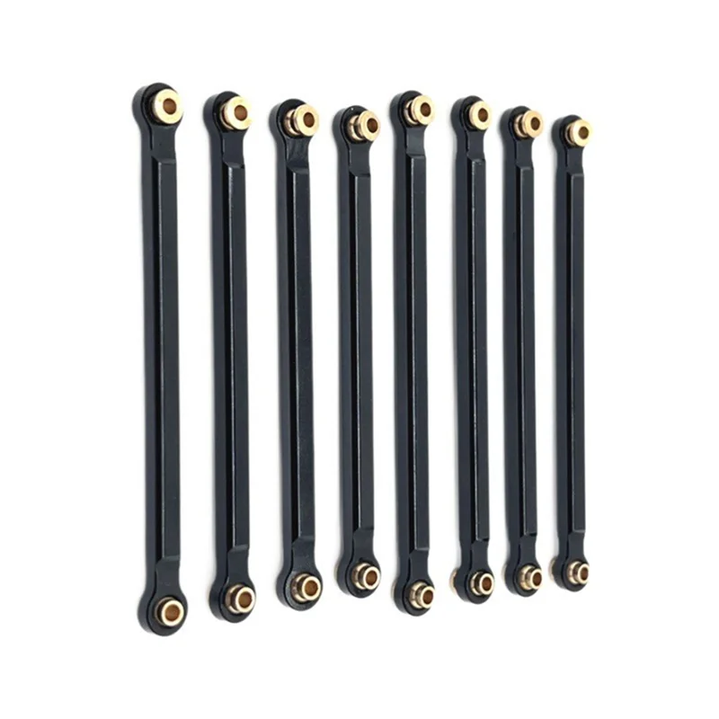 

B98A-RC Автомобильный комплект тяги для крепления шасси для 1/12 MN128 MN86 G500, детали для обновления радиоуправляемого автомобиля, черный