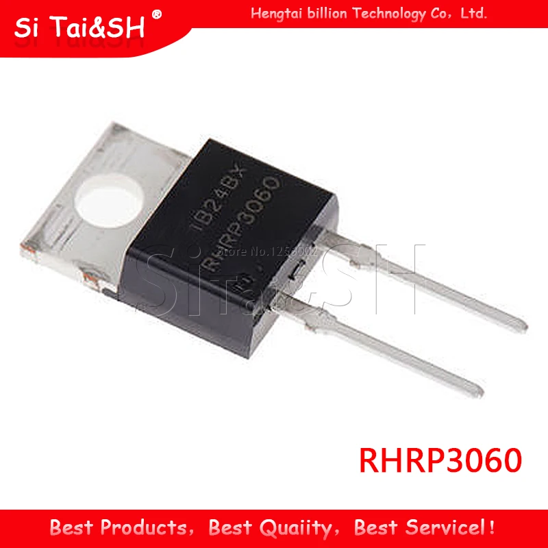 10PCS RHRP3060 TO220-2 fast recovery rectifier diode TO-220 600V 30A RHRP860 RHRP1560 RHRP8120 RHRP15120 RHRP30120 TO-220