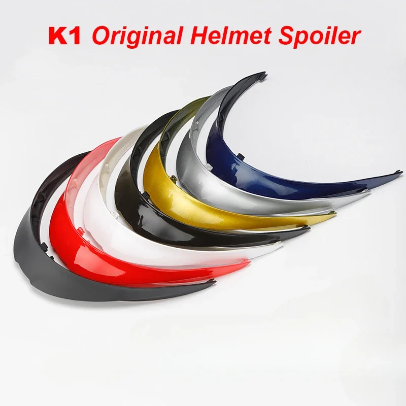 

Casco K1 Helmet Spoiler Replacement Helmet Accessories Parts Capacete De Moto K1Tail Spoiler Decoration Not Suitable for S Size