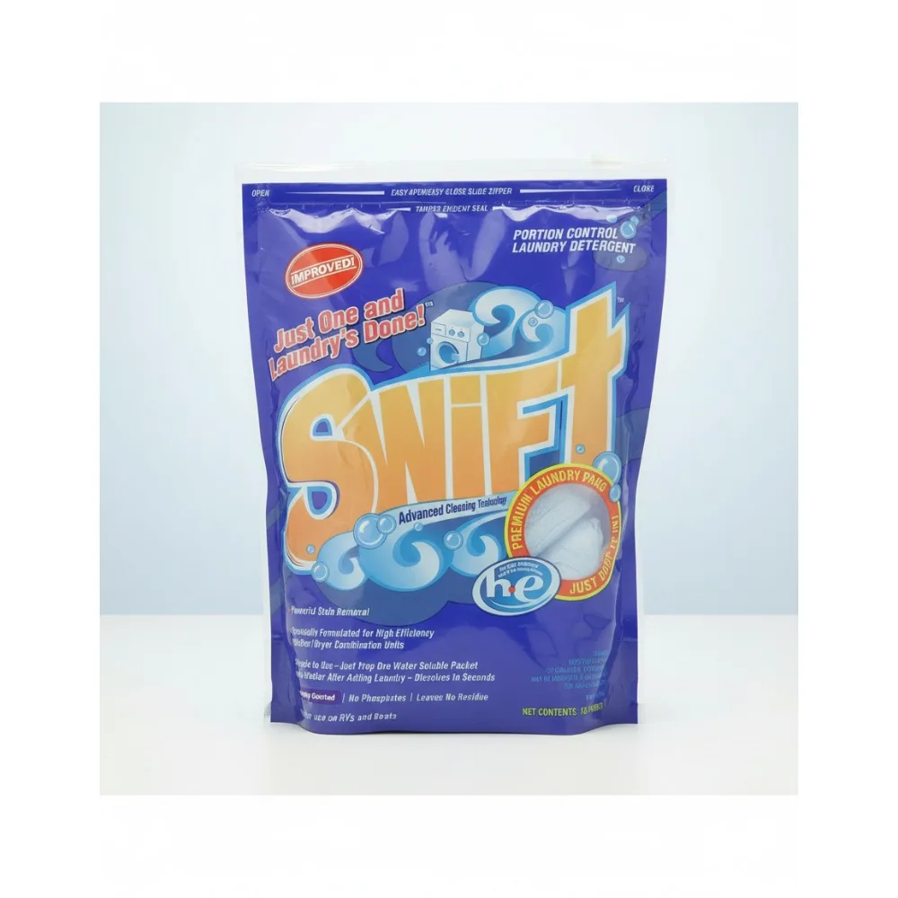 

Eco-Friendly Laundry Detergent Pods for High-Efficiency Washers, Powerful Stain Remover, Septic Safe