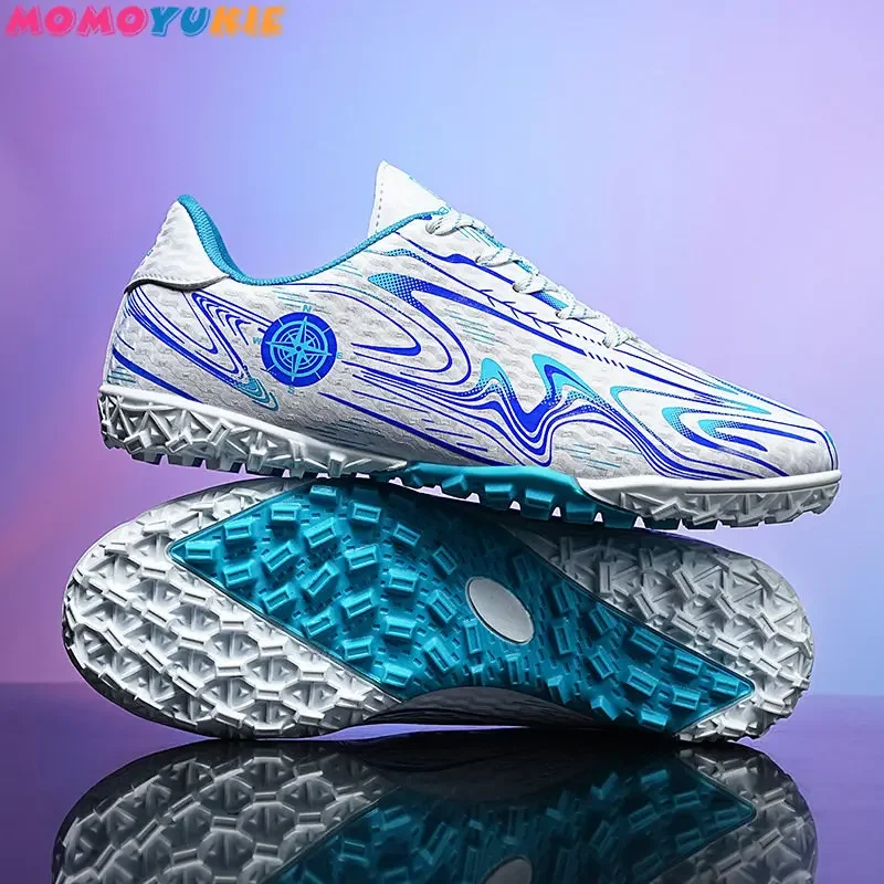 Tacchetti da scuola per bambini traspiranti scarpe da calcio Sneakers Training Running Sport all\'aria aperta scarpe da calcio di nuova moda per