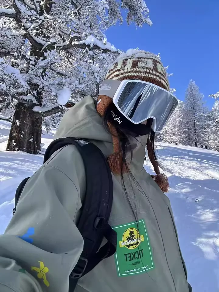 John Snow 2025, neuer professioneller wasserdichter Skianzug für Herren und Damen, warm, atmungsaktiv, Schneemantel und Hose im amerikanischen Stil – Detail 10